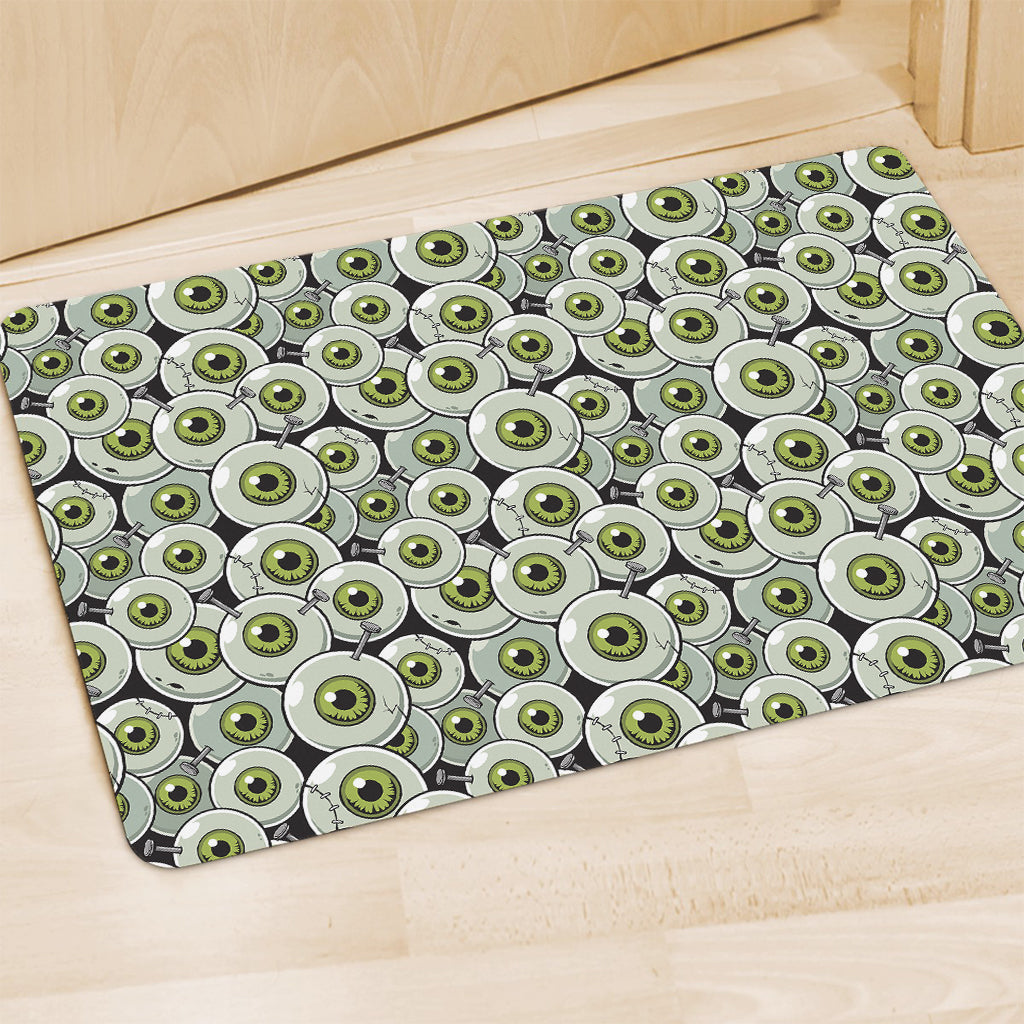 Frankenstein Eyeball Pattern Print Polyester Doormat