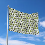 Frankenstein Eyeball Pattern Print Polyester Flag