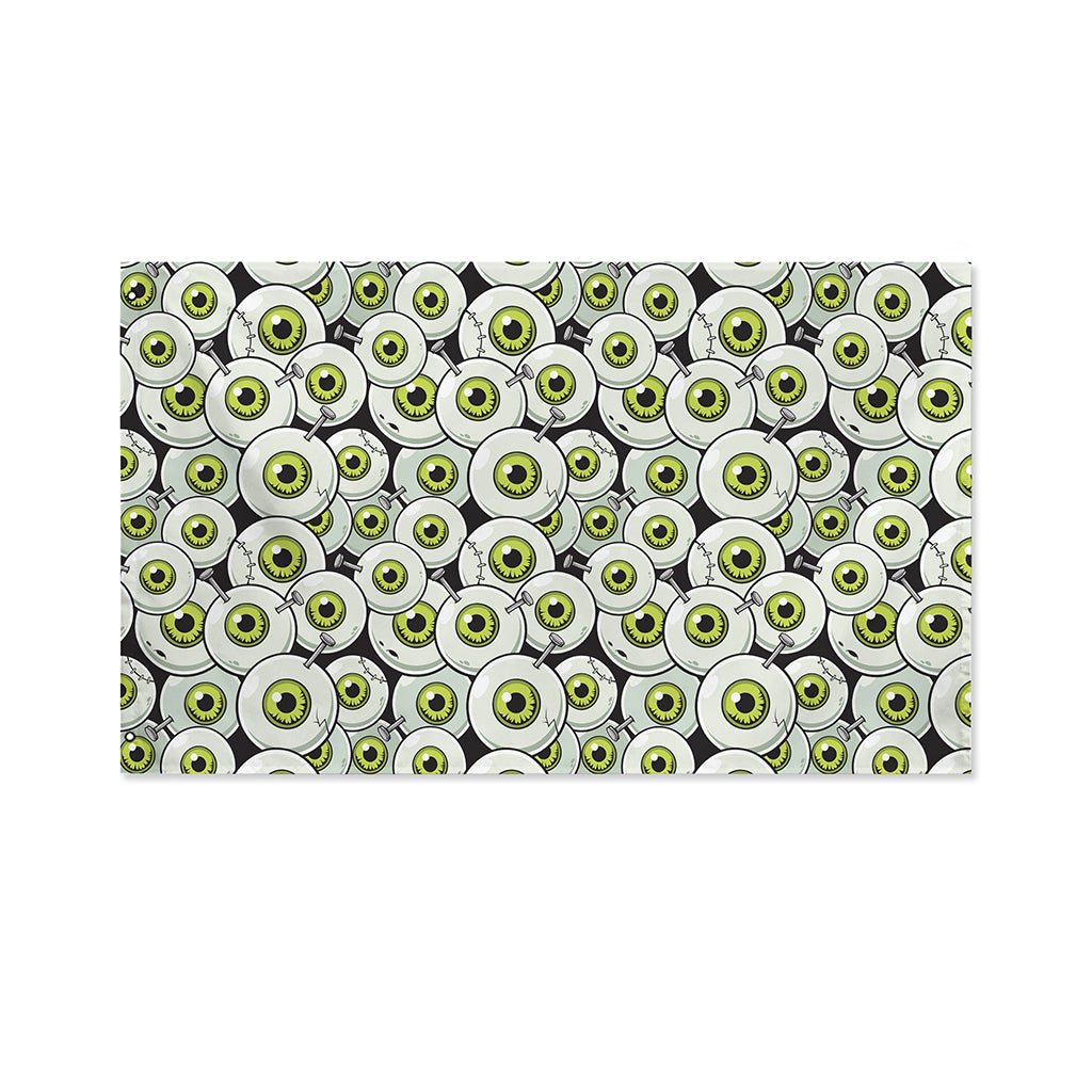 Frankenstein Eyeball Pattern Print Polyester Flag