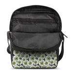 Frankenstein Eyeball Pattern Print Rectangular Crossbody Bag