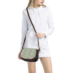 Frankenstein Eyeball Pattern Print Saddle Bag