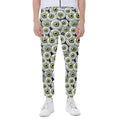 Frankenstein Eyeball Pattern Print Joggers