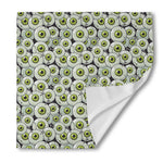 Frankenstein Eyeball Pattern Print Silk Bandana