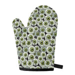 Frankenstein Eyeball Pattern Print Single Oven Mitt