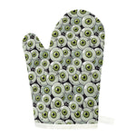 Frankenstein Eyeball Pattern Print Single Oven Mitt
