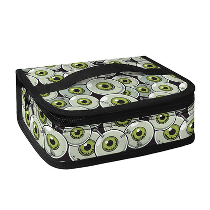 Frankenstein Eyeball Pattern Print Small Lunch Bag
