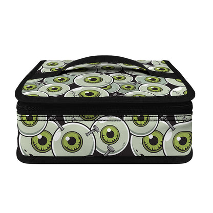 Frankenstein Eyeball Pattern Print Small Lunch Bag