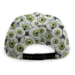 Frankenstein Eyeball Pattern Print Snapback Cap