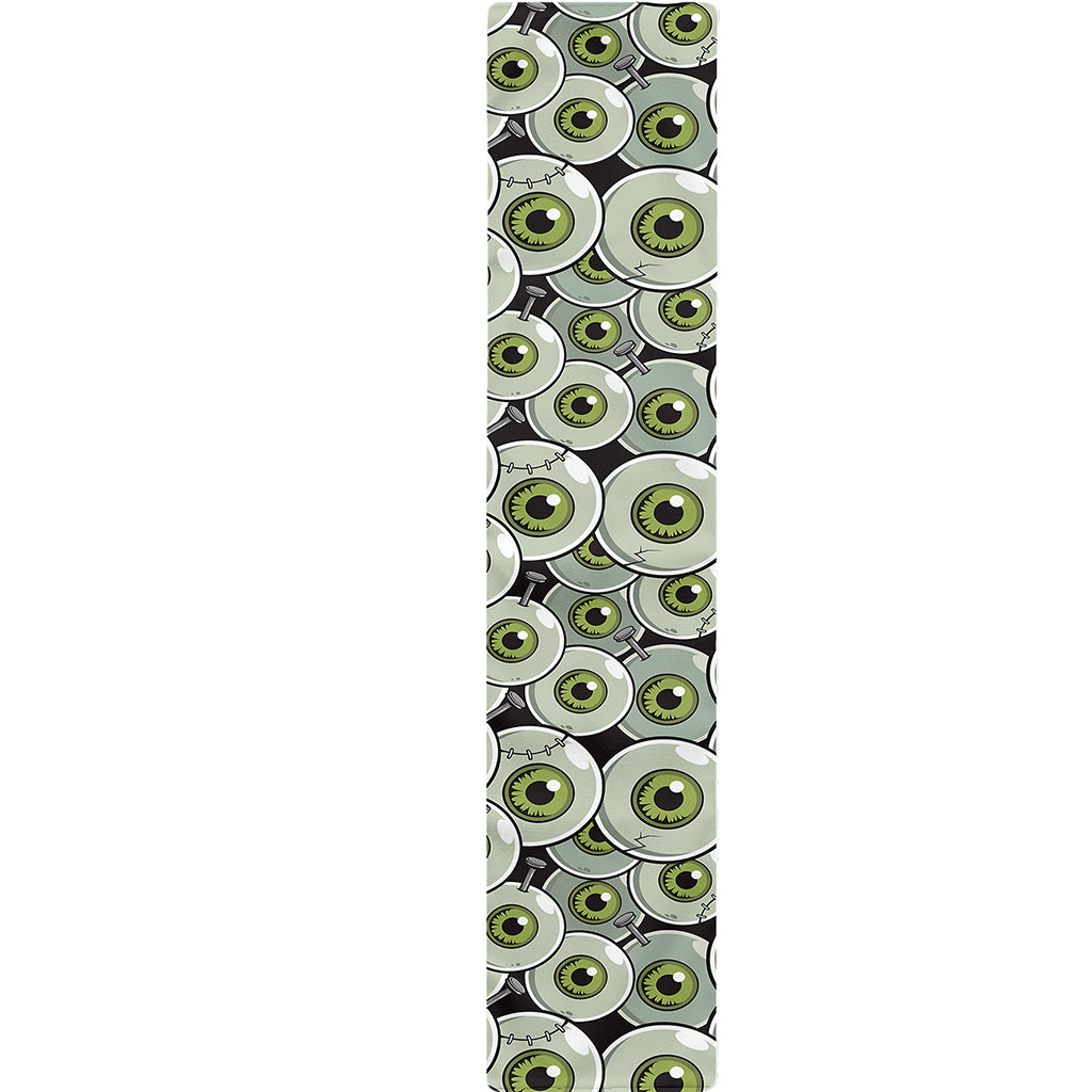 Frankenstein Eyeball Pattern Print Table Runner