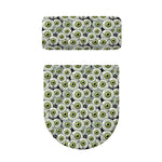 Frankenstein Eyeball Pattern Print Toilet Lid And Tank Cover Set