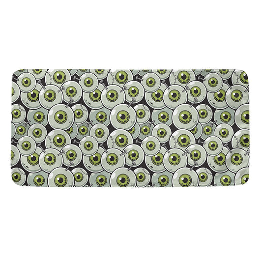 Frankenstein Eyeball Pattern Print Towel