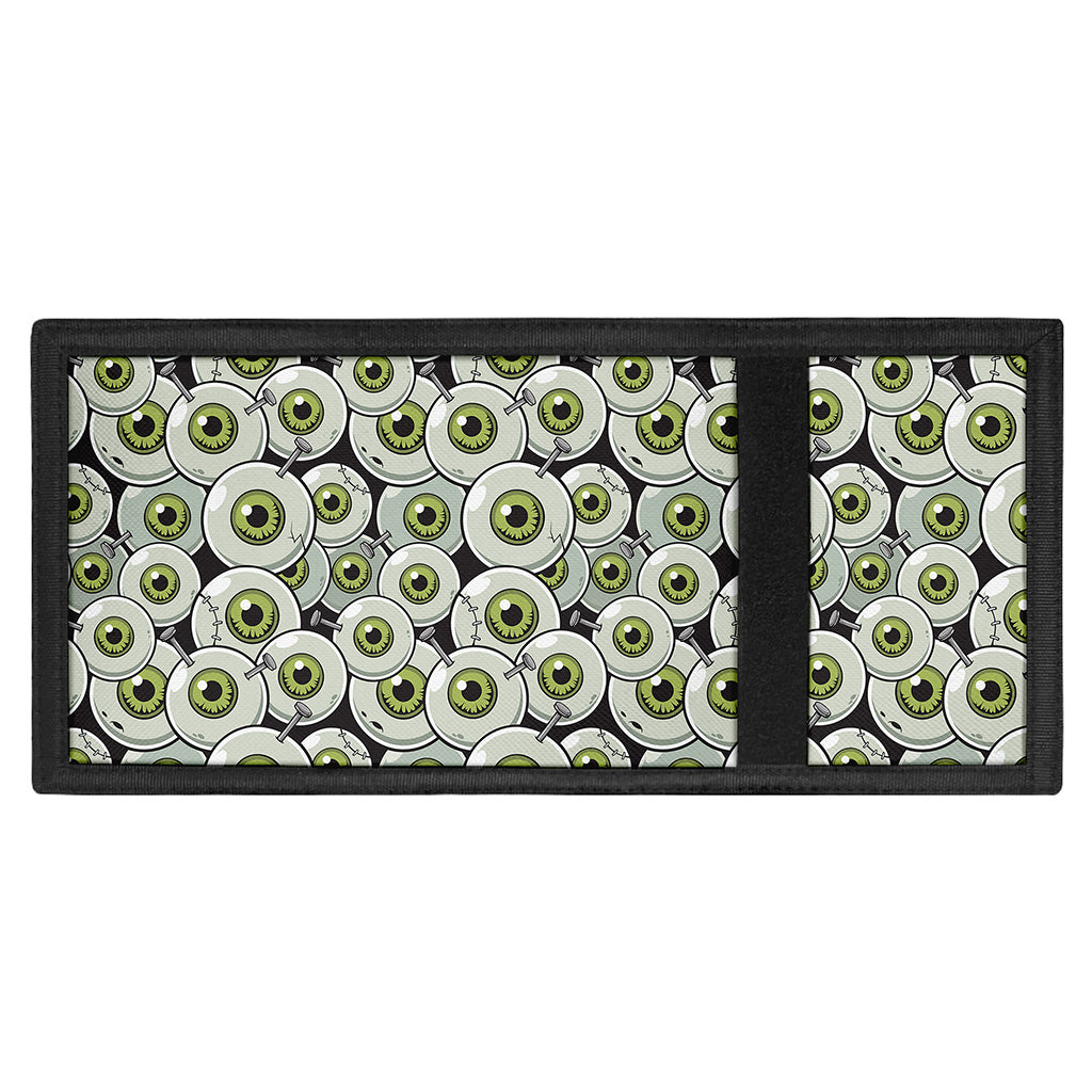 Frankenstein Eyeball Pattern Print Trifold Wallet