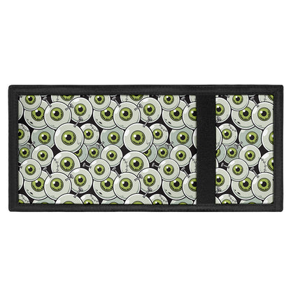Frankenstein Eyeball Pattern Print Trifold Wallet