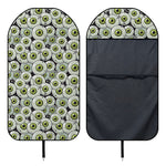 Frankenstein Eyeball Pattern Print Waterproof Car Seat Cover
