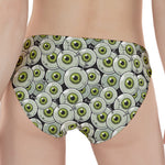 Frankenstein Eyeball Pattern Print Women's Panties