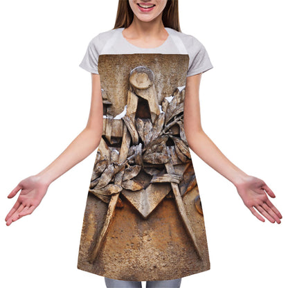 Freemasonry Emblem Print Adjustable Apron