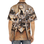 Freemasonry Emblem Print Aloha Shirt