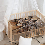 Freemasonry Emblem Print Baby Crib Sheet