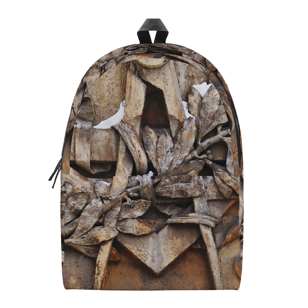 Freemasonry Emblem Print Backpack