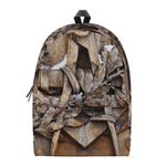 Freemasonry Emblem Print Backpack