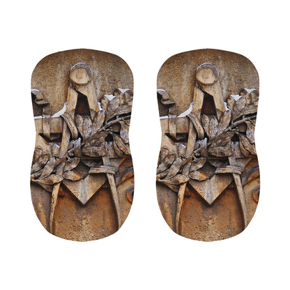 Freemasonry Emblem Print Bar Stool Covers