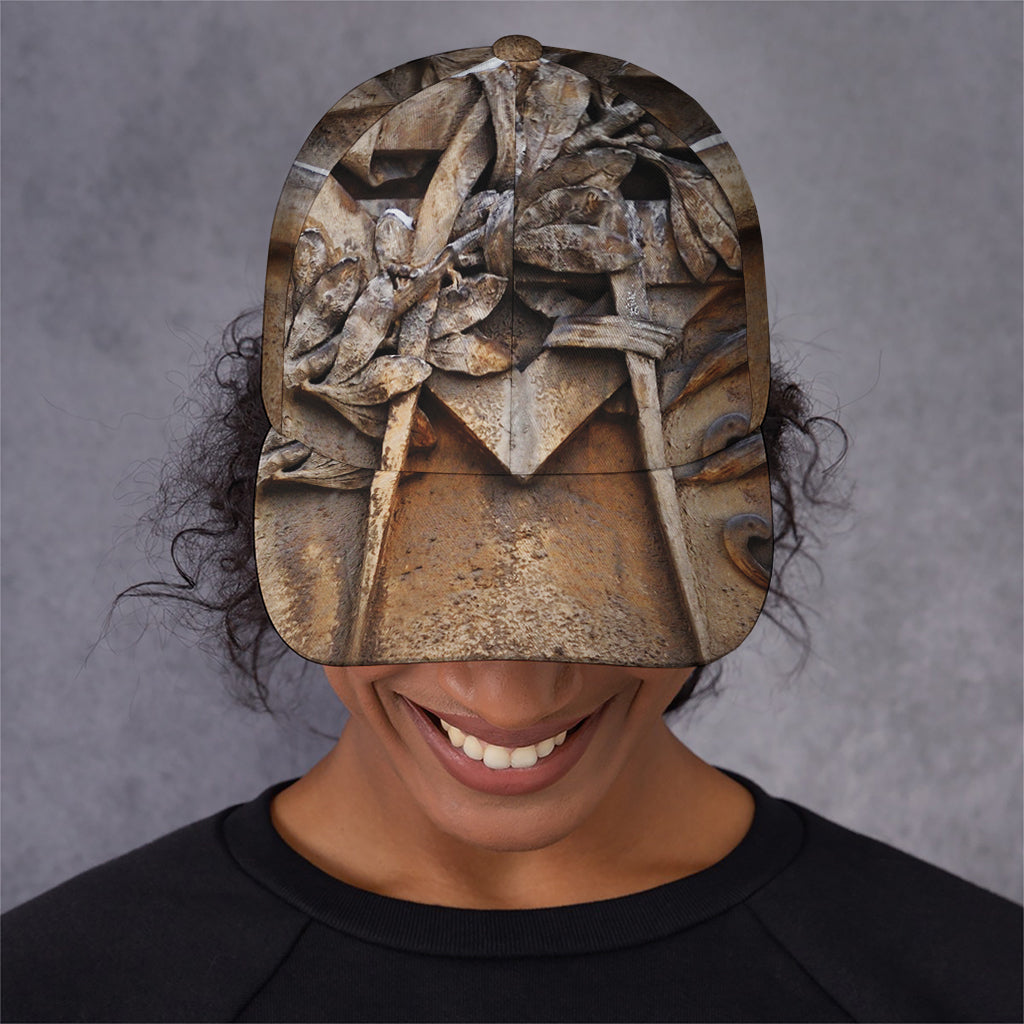 Freemasonry Emblem Print Baseball Cap