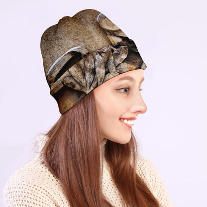 Freemasonry Emblem Print Beanie