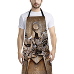 Freemasonry Emblem Print Bib Apron With Pocket