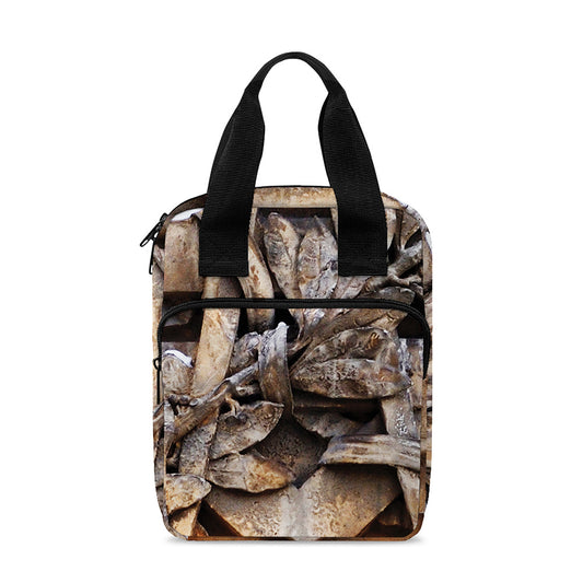 Freemasonry Emblem Print Bible Tote Bag