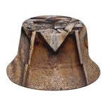Freemasonry Emblem Print Bucket Hat