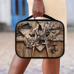 Freemasonry Emblem Print Classic Bible Case