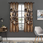 Freemasonry Emblem Print Curtain