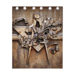 Freemasonry Emblem Print Curtain