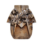 Freemasonry Emblem Print Dog Zip Up Hoodie