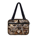 Freemasonry Emblem Print Double Strap Bible Bag