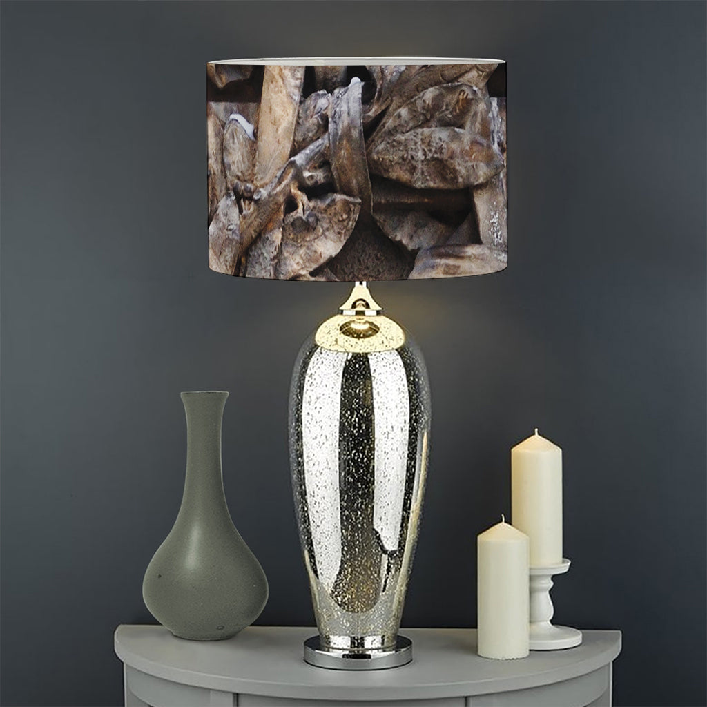 Freemasonry Emblem Print Drum Lamp Shade