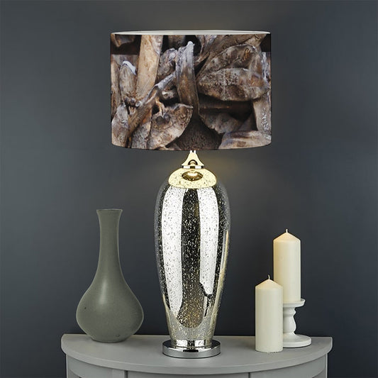 Freemasonry Emblem Print Drum Lamp Shade