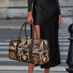Freemasonry Emblem Print Duffle Bag