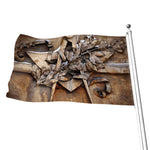 Freemasonry Emblem Print Flag