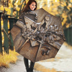 Freemasonry Emblem Print Foldable Umbrella