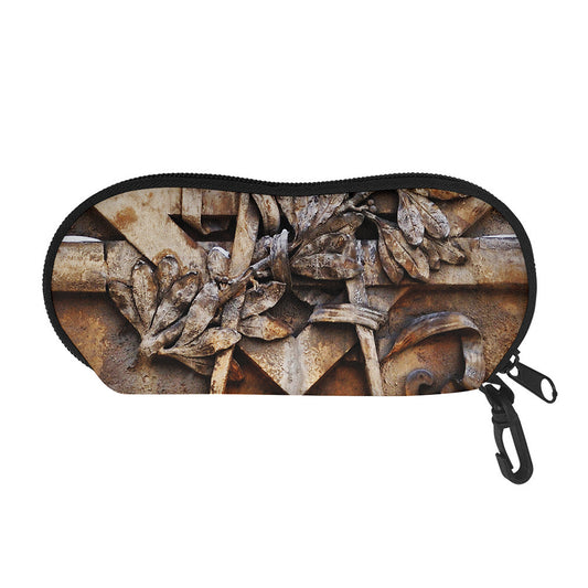 Freemasonry Emblem Print Glasses Case