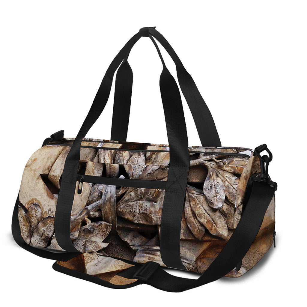 Freemasonry Emblem Print Gym Bag