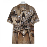 Freemasonry Emblem Print Hawaiian Shirt