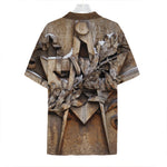 Freemasonry Emblem Print Hawaiian Shirt