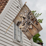 Freemasonry Emblem Print House Flag