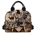 Freemasonry Emblem Print Insulated Lunch Bag