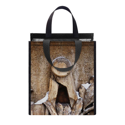 Freemasonry Emblem Print Insulated Lunch Tote