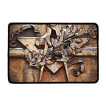 Freemasonry Emblem Print Kitchen Mat