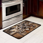 Freemasonry Emblem Print Kitchen Mat