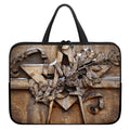 Freemasonry Emblem Print Laptop Sleeve With Handle
